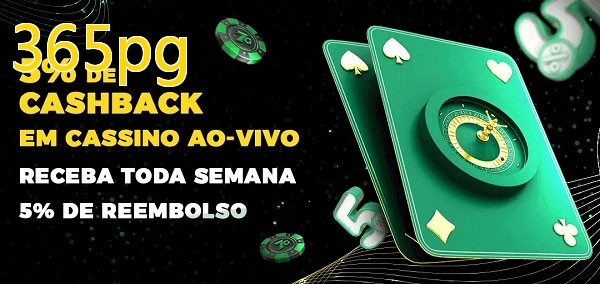 Promoções do cassino ao Vivo 365pg